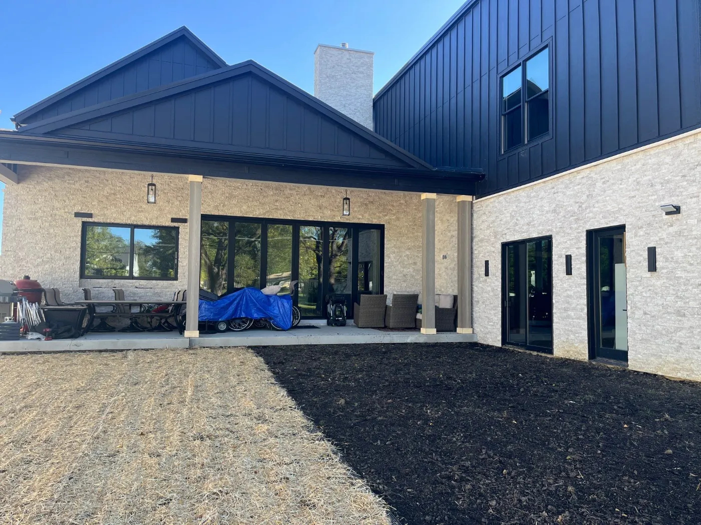 Flashing and seam work in Cartersburg